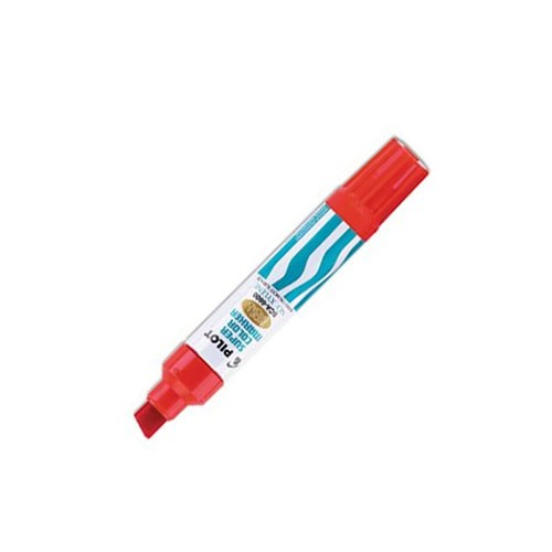 Super Color Jumbo (12.5mm) Permanent Markers, SCA Xylene Free, Red