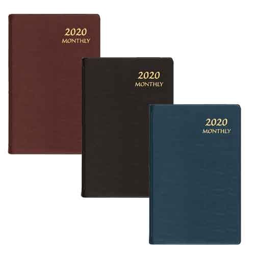 Continental Monthly Planner, 5 1/2 x 8 1/2, Assorted Colors