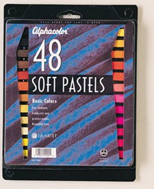 Pastels, Alphacolor Square Soft, Basic Colors 48 Count