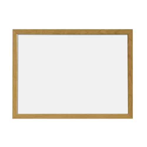 Quartet® Dry-Erase Board, 17" x 23", Oak Finish Frame