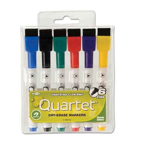 ReWritables Mini Dry Erase Markers, Ultra Fine Point, Assorted Standard Colors, 6 Count