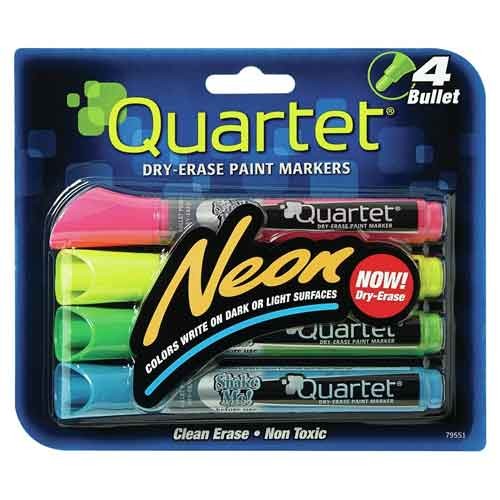 Neon Dry-Erase Markers