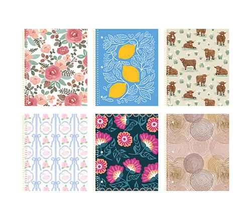 Studio Series Notebooks, Cover Set 6, 6 Assorted Covers