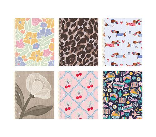 Studio Series Notebooks, Cover Set 7, 6 Assorted Covers