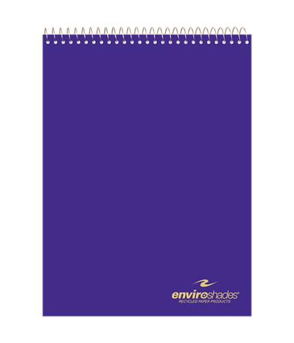 Enviroshades Covered Spiral-Bound Legal Pads, 8-1/2" x 11", 50 Sheets, Orchid