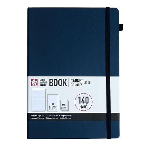 Notebook Ruled 8.3" X 11.7" (A4), Deep Indigo
