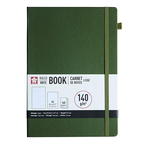 Notebook Ruled 8.3" X 11.7" (A4), Pine Needle