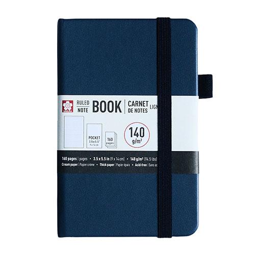Notebook Ruled Pocket 3.5" X 5.5", Deep Indigo