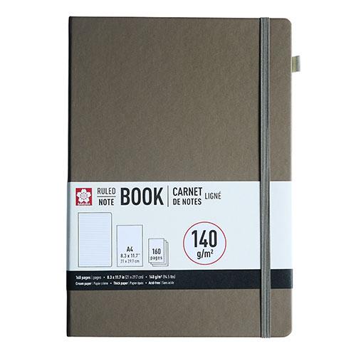 Notebook Ruled 8.3" X 11.7" (A4), Cinder