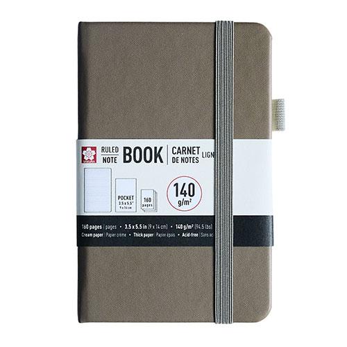 Notebook Ruled Pocket 3.5" X 5.5", Cinder