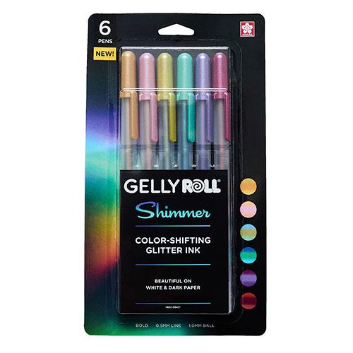 BC, Gelly Roll Shimmer, 6 Pack
