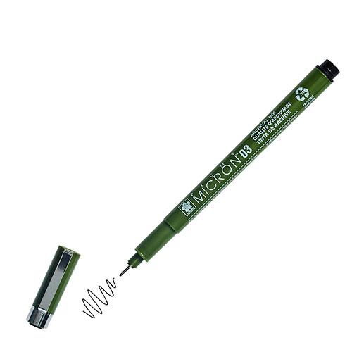 Pigma Micron Eco Recy Blk 03