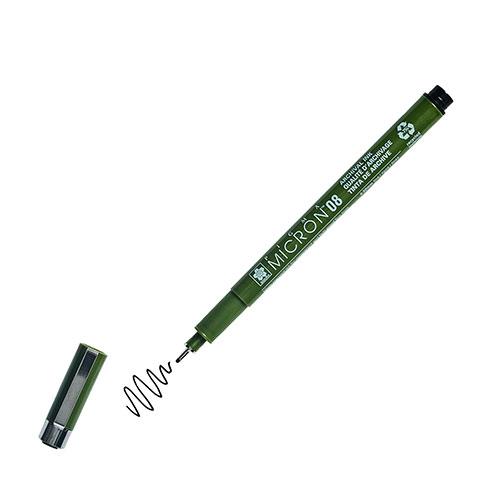 Pigma Micron Eco Recy Blk 08