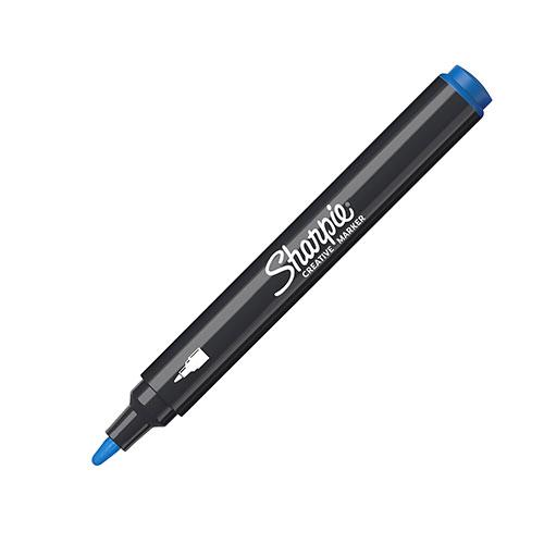 Sharpie Creative Marker, Bullet Tip, Blue