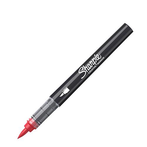Sharpie Creative Marker, Brush Tip, Red