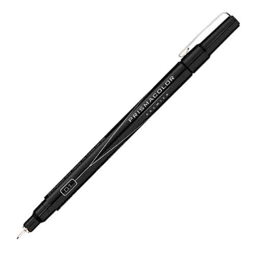Prismacolor Markers, Fine Line, 0.1mm, Black
