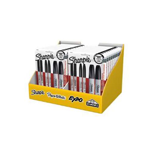 SHARPIE FN/UF/CHSL BLK 6CT 20P