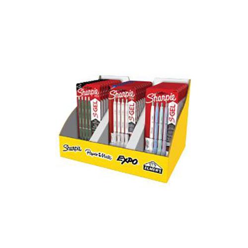 SHARPIE S GEL .7MM AST 4CT 30P