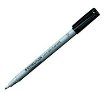 Lumocolor Non-Permanent Pen, Fine Point, Black