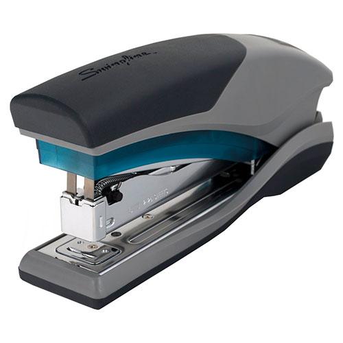 Optima® 25 Reduced Effort Stapler, Blue/Gray