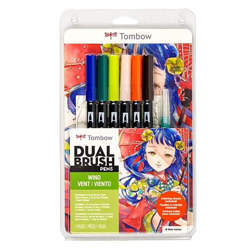 DUAL BRUSH PEN MANGA SET WIND