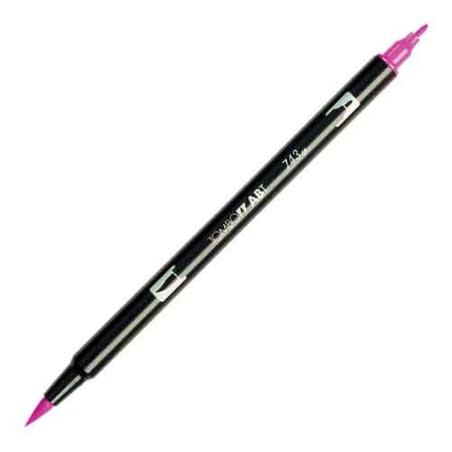 Dual Brush, Hot Pink (743)