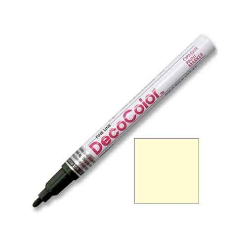 Decocolor Fine Point Paint Marker, Cream Yellow 