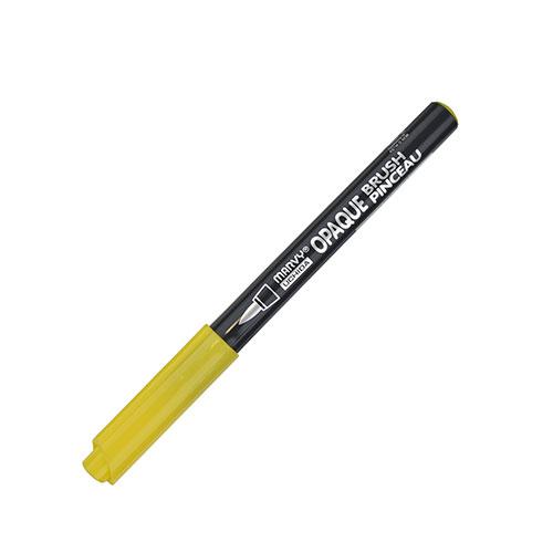 Opaque Brush Pen, Pastel, Yellow