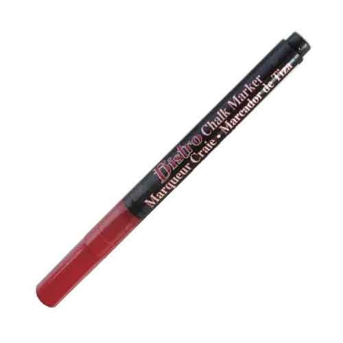 Bistro Chalk Marker, Fine Point, UPC Coded, Classic Red