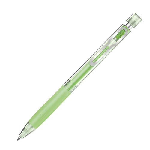 W Mechanical Pencil 0.7mm Translucent Neon Yellow Barrel