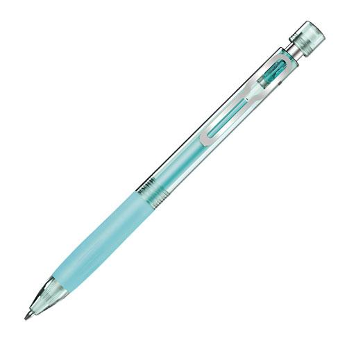 W Mechanical Pencil 0.7mm Translucent Spearmint Green barrel