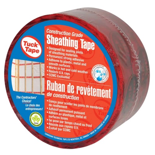 TUCK TAPE (RED SHEATHING TAPE) USED FOR EXTERIOR USE