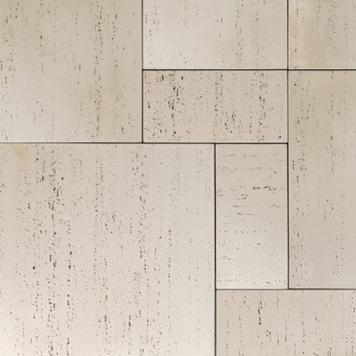 TRAVERTINA 30X30 IVORY 17 UNITS OF 6.25 SF.EACH
