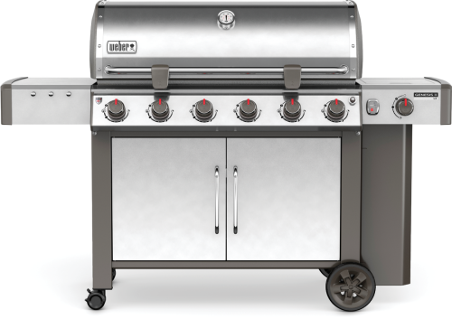 Weber Genesis II LX S-640 Stainless Steel 6-Burner Liquid Propane Gas Grill