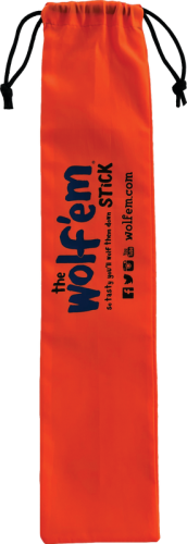 Wolf'em 19 In. L. Nylon Drawstring Campfire Roasting Stick Carry Bag