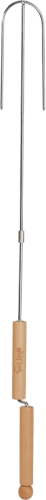 Wolf'em 32 In. Stainless Steel Campfire Roasting Stick 8