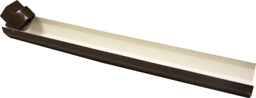 RainGo 2-1/2 In. Brown Vinyl Splash Block