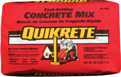 QUIKRETE 50 lb. Fast Setting Concrete Mix