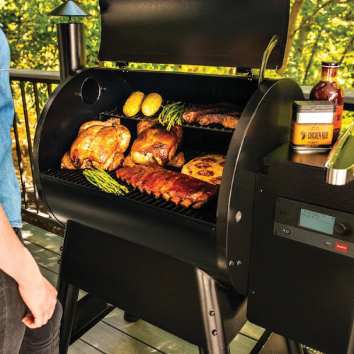 Traeger Pro 575 Wi-Fi Pellet Grill, Black 6
