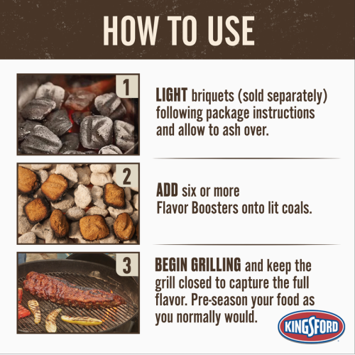 Kingsford Signature Flavors 2 Lb. Garlic, Onion, Paprika Charcoal Flavor Booster 2