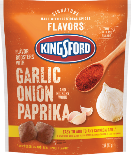 Kingsford Signature Flavors 2 Lb. Garlic, Onion, Paprika Charcoal Flavor Booster