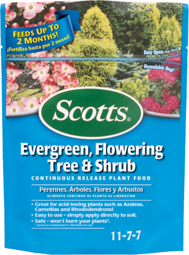 Scotts 3 Lb. Evergreen, Flowering Tree & Shrub Continuous Release Plant Food