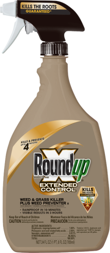 Roundup Extended Control 24 Oz. Ready-To-Use Trigger Spray Weed & Grass Killer Plus Weed Preventer II