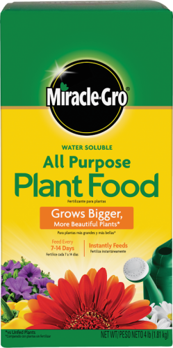 Miracle-Gro 4 Lb. Water Soluble All Purpose Plant Food