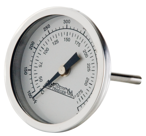 Traeger Analog 3-1/2 In. Stainless Steel Dome Thermometer