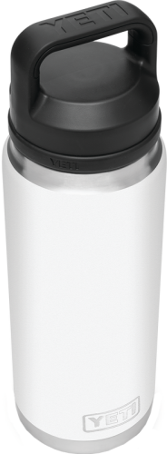 Yeti Rambler 26 oz. White Insulated Water Bottle with Chug Cap 2
