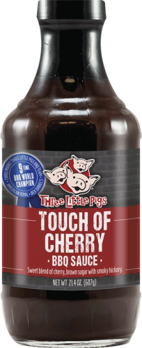 Three Little Pigs Touch Of Cherry 21.4 Oz. Barbeque Sauce