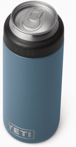 Yeti Rambler 12 oz. Navy Colster Slim Can Insulator