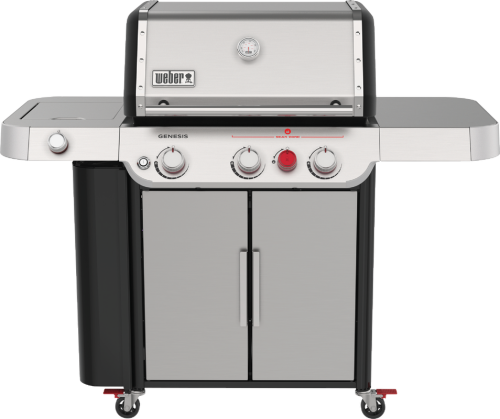 Weber Genesis S-335 3-Burner Liquid Propane Gas Grill, Stainless Steel