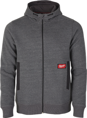 Milwaukee GRIDIRON Men's XL Gray Full-Zip Hoodie